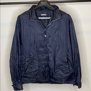 Lands End rain jacket , folds into pocket